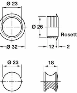 JLS Ltd 3 Pack Of Caravan Mini Push Button Door Handle And Catch -Heaters and Air Conditioners Sales Store 01828528 0 67819.1638037364