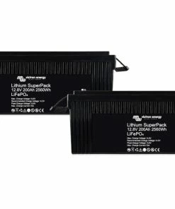 Victron Energy Victron 350 Watt Solar Panel Kit With MPPT Controller, MultiPlus And Lithium Batteries -Heaters and Air Conditioners Sales Store 12 8 Lithium 200Ah Dual 86040.1662562627