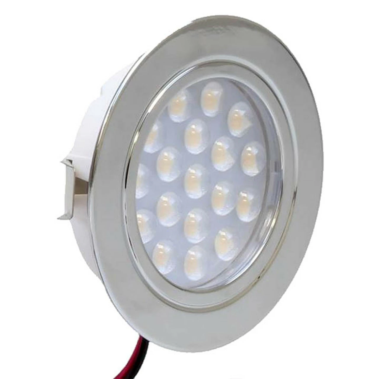 Dimatec Chrome Recessed Mount LED Downlight 3 Dimatec Chrome Recessed Mount LED Downlight