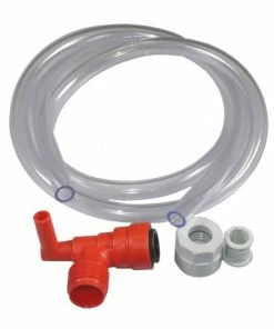 Truma Ultrastore 12mm John Guest Elbow Fitting With Clear Breather Pipe