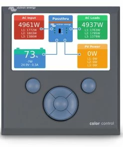Victron Energy Color Control GX Panel For Batteries & Solar Panels 8 Victron Energy Color Control GX Panel For Batteries & Solar Panels -Heaters and Air Conditioners Sales Store Color Control Screen Overview 95338.1547630492