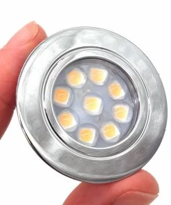 Dimatec Recessed Minispot Chrome LED Downlight -Heaters and Air Conditioners Sales Store Dimatec recessed mini spot front chrome 40771.1677491711