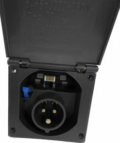 FAWO Flush Mains Inlet For Caravan Motorhome Campervan -Heaters and Air Conditioners Sales Store FAWO Flush Mains Inlet Socket Grey 79415.1668698942