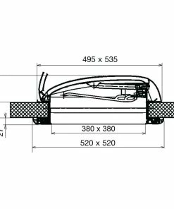 Dometic Seitz Mini Heki Style Caravan & Motorhome Roof Light Vent -Heaters and Air Conditioners Sales Store Heki7 81090.1475593397.1280.1280 83096.1579176090