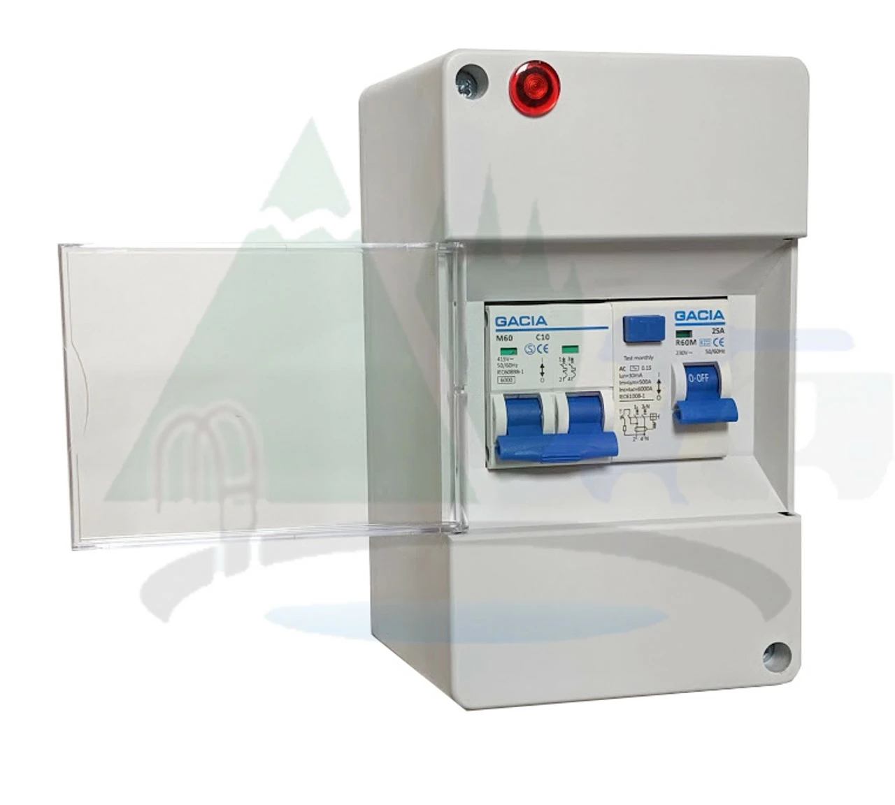 JLS 25 Amp Mains Consumer Unit For Caravan Or Campervan 4 JLS 25 Amp Mains Consumer Unit For Caravan Or Campervan - Image 2