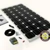 PV Logic 80w Motorhome Solar Panel Kit With 8Ah Controller -Heaters and Air Conditioners Sales Store STP080 80w solar panel kit 63219.1422626052