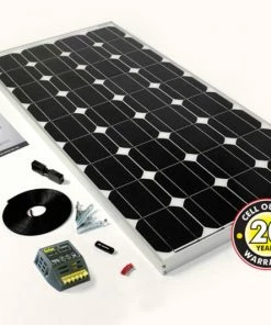 PV Logic 80w Motorhome Solar Panel Kit With 8Ah Controller