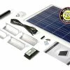 PV Logic 100w Motorhome Caravan Camper Solar Panel Kit Complete -Heaters and Air Conditioners Sales Store STPMH100 31860.1617105631