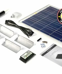 PV Logic 100w Motorhome Caravan Camper Solar Panel Kit Complete