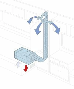 Truma Saphir Comfort Under Bench Air Conditioning Unit -Heaters and Air Conditioners Sales Store air conditioning saphir air distribution comfort layer 57308.1553617840