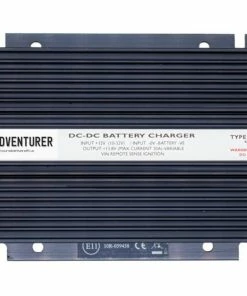 Adventurer 12v Vehicle Battery To Leisure Battery Charger With Engine Trickle Charge