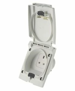 Bullfinch Outdoor Electric Socket Outlet Point For Campervans, Caravans And Motorhomes