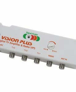 Vision Plus VP 5 Digital TV Amplifier With Signal Finder