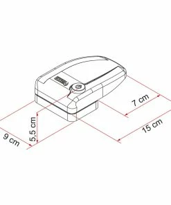 Fiamma Safe Door Security Lock Frame - Caravan And Motorhome -Heaters and Air Conditioners Sales Store fiamma 08022 01 lock 75122.1629978293