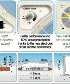 Fiamma Turbo Vent For Caravans And Motorhomes -Heaters and Air Conditioners Sales Store fiamma turbovent2 09800.1659350928