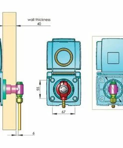 Bullfinch Outdoor LPG Gas Point For Campervans, Motorhomes And Caravans -Heaters and Air Conditioners Sales Store gas point 1 31761.1643721479