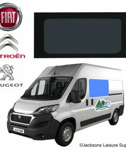 JLS Campervan Glass Window For Fiat Ducato / Citroen Relay / Peugeot Boxer - Front Passenger Side UK