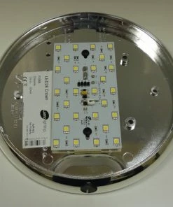 Lumo LED 28 Crown Chrome Caravan Motorhome 12 Volt Ceiling Light -Heaters and Air Conditioners Sales Store lumo crown 2 02850.1418224525