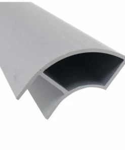 REIMO Aluminium Furniture Corner Profile - Open On One Side