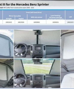 Remis Campervan Window Cab Blinds For Sprinter & Crafter 9 Remis Campervan Window Cab Blinds For Sprinter & Crafter -Heaters and Air Conditioners Sales Store remis blinds sprinter 53464.1620143475
