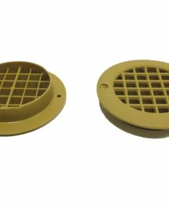 Crusader Round Short Tail Mesh 75mm Caravan Floor Vent