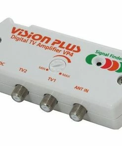 Vision Plus VP 4 Digital TV Amplifier With Signal Finder